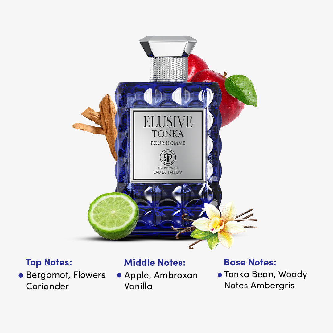 Elusive Tonka by Rai Phalail Eau de Parfum Spray 3.4 oz