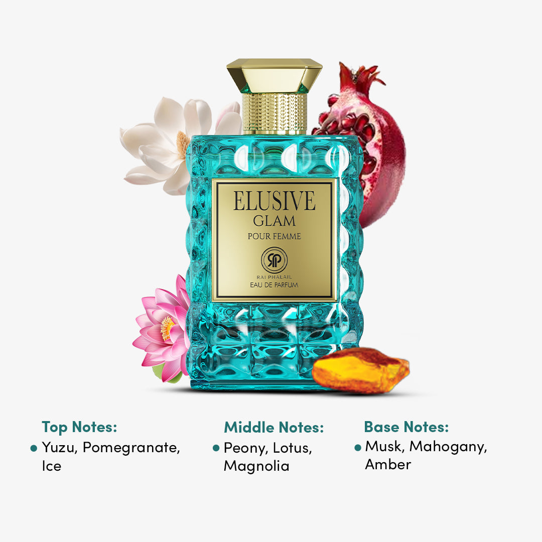 Elusive Glam by Rai Phalail Eau de Parfum Spray 3.4 oz