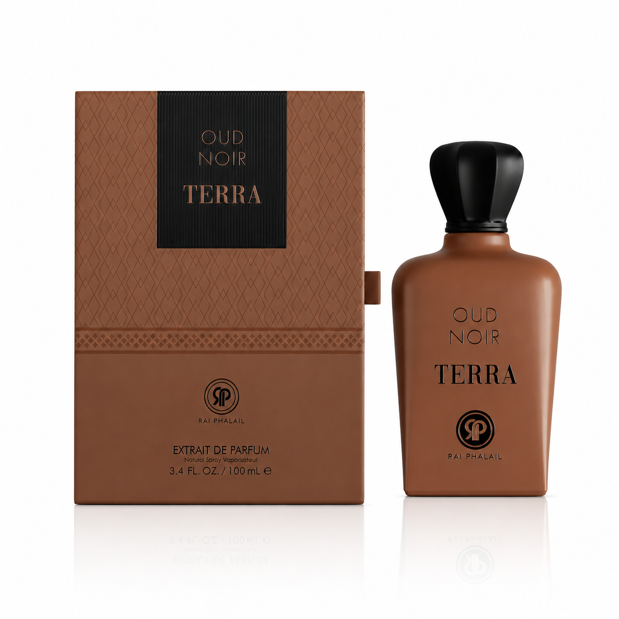 Oud Noir Terra by Rai Phalail Extrait de Parfum 3.4 oz