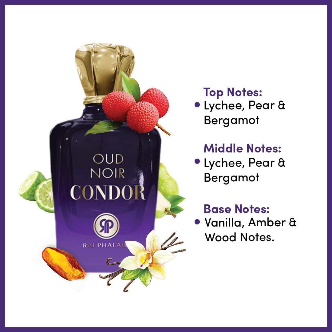 Oud Noir Condor Eau De Parfum 3.4 oz