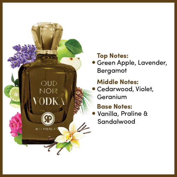Oud Noir Vodka Eau De Parfum 3.4 oz
